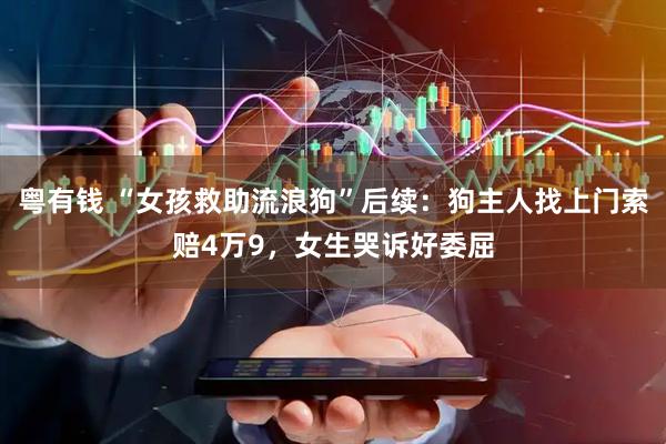 粤有钱 “女孩救助流浪狗”后续：狗主人找上门索赔4万9，女生哭诉好委屈